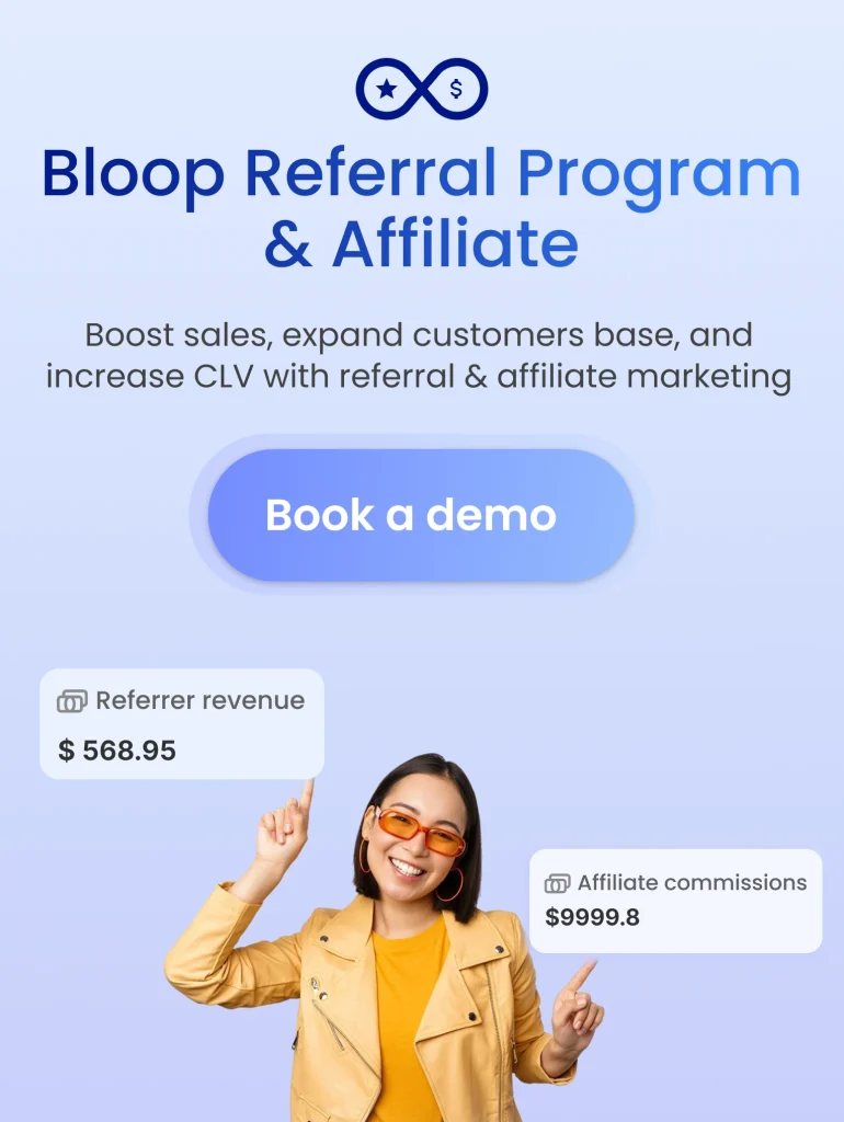 Book demo with Bloop team