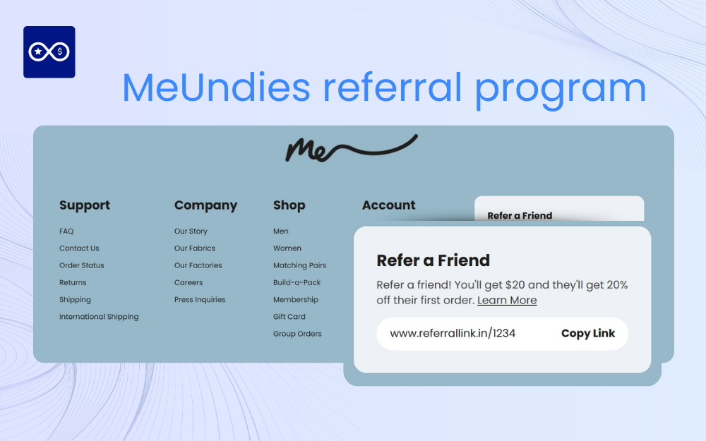 meundies referral program
