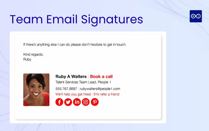 referral email signature