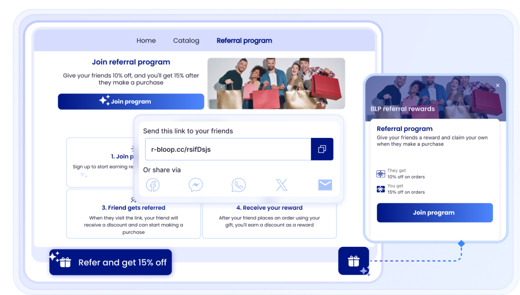 run-and-promote your campaign with Bloop