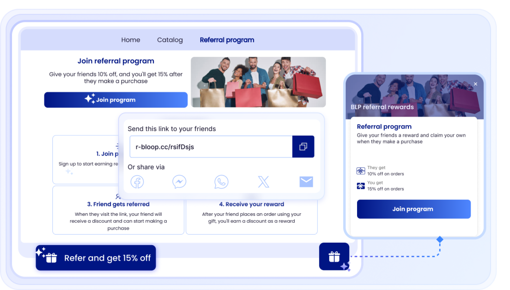 run-and-promote your campaign with Bloop