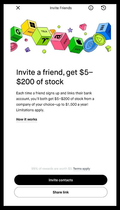 Robinhood referral program