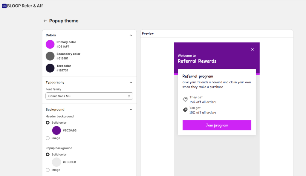 Brand the Sharing Widget and Emails