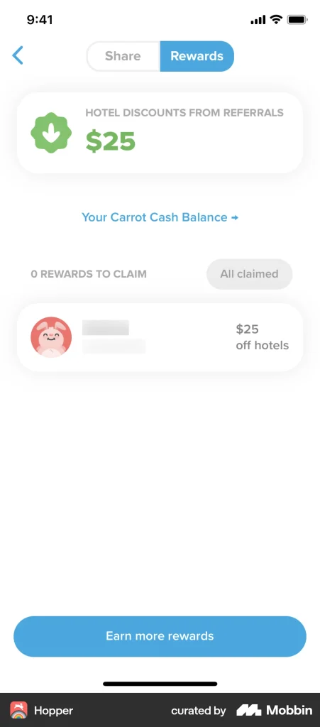 Hopper referral program