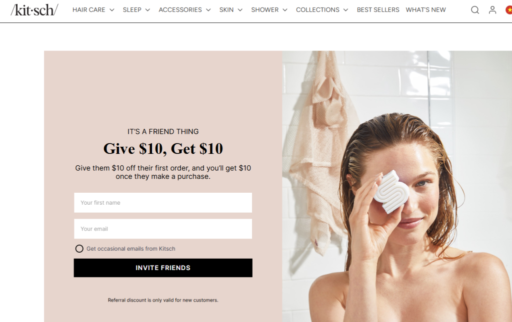 Kitsch referral program