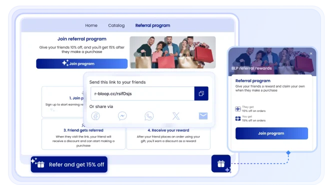 run-and-promote your campaign with Bloop